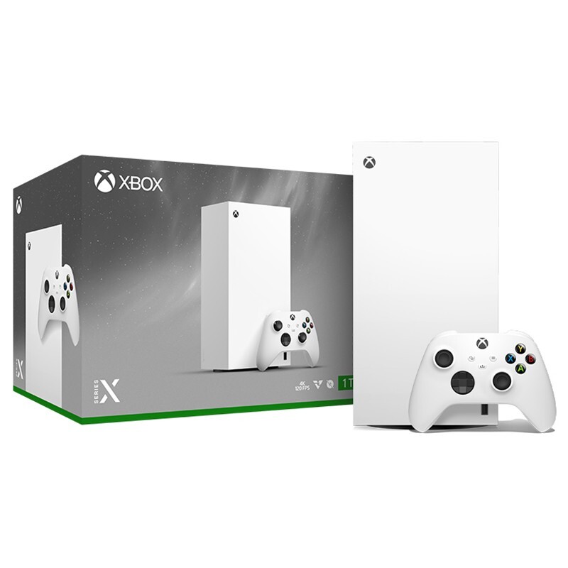 Microsoft Xbox Series X 1TB Video Game White Console  - Digital Edition