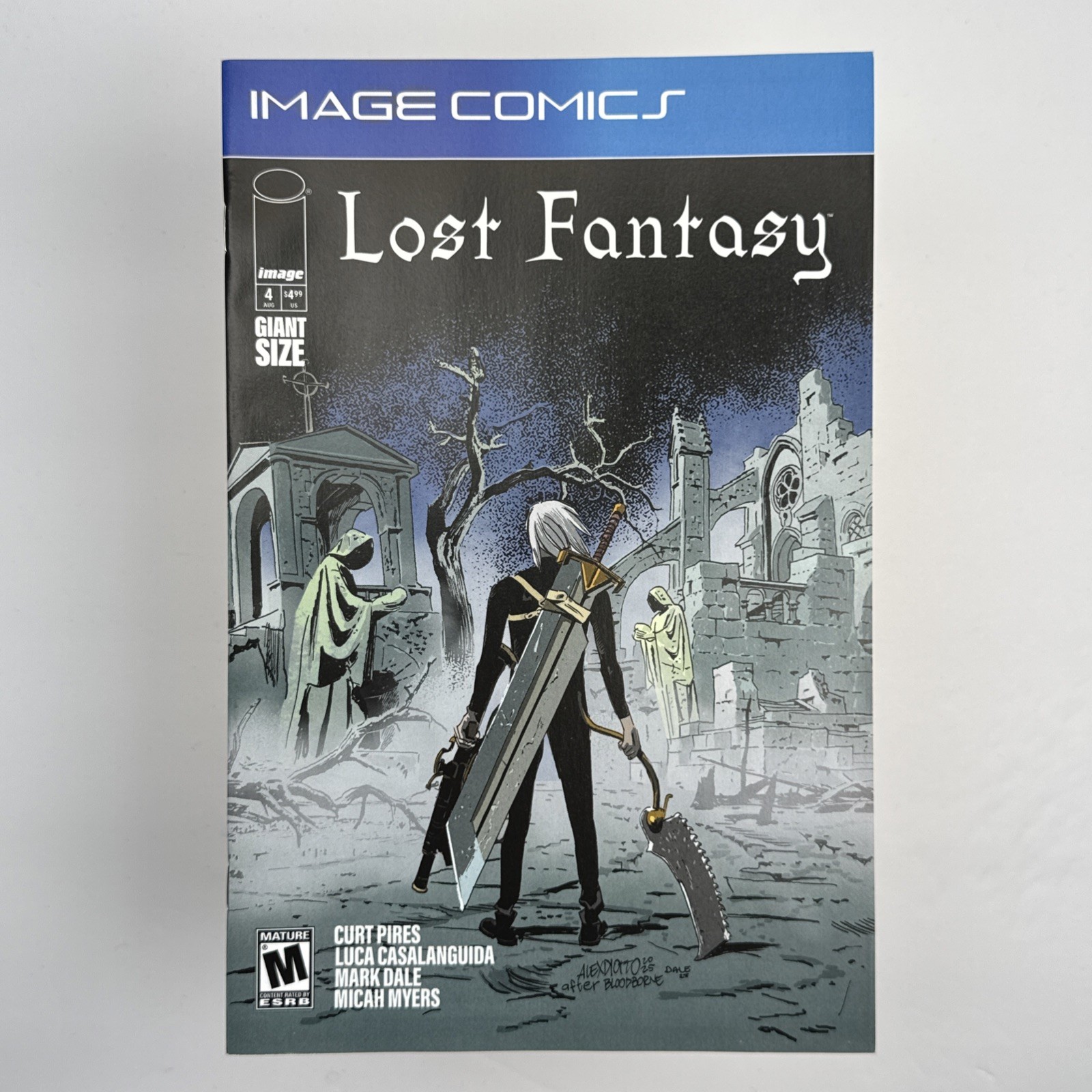 Lost Fantasy #4 2025 | Cvr B Alex Diotto Final Fantasy Homage Variant | NM-
