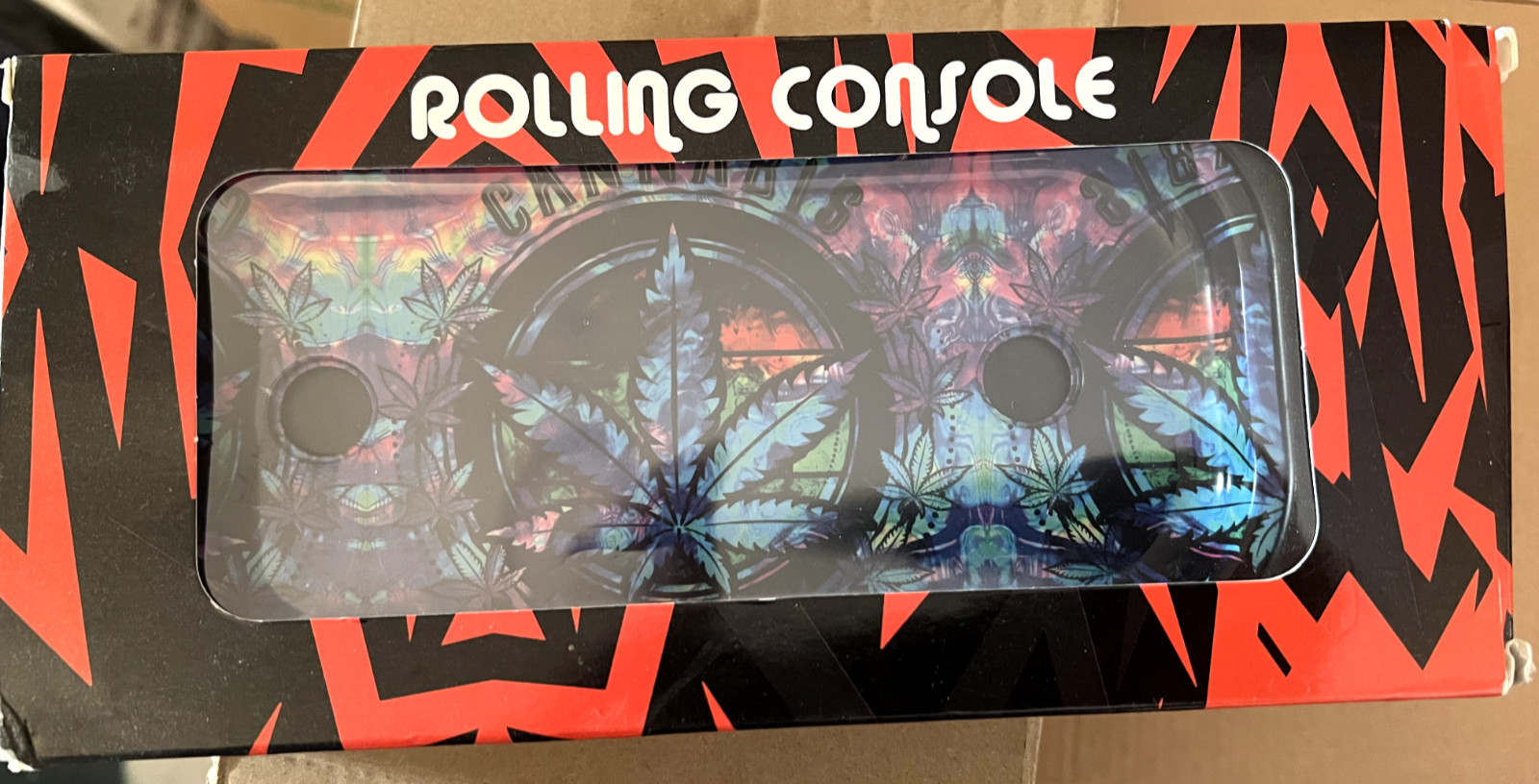 PERSONAL ROLLING CONSOLE TRAY KIT 4.5" x 9" PERFECT GIFT