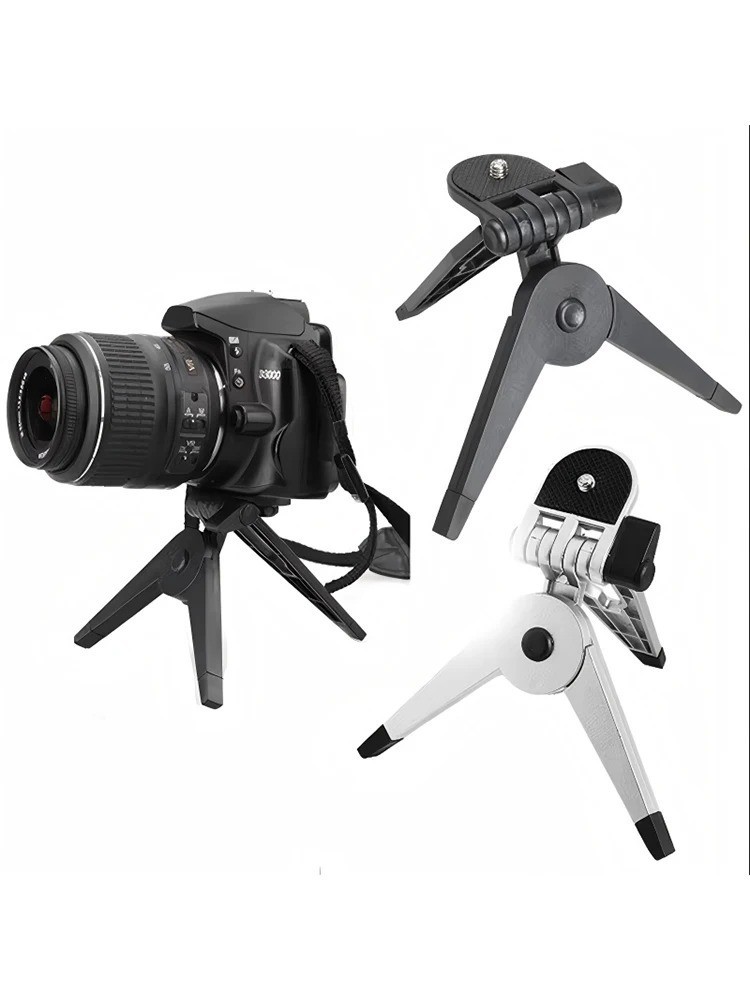 Portable Mini Tripod Stand DSLR Camera Universal Foldable for Canon Nikon