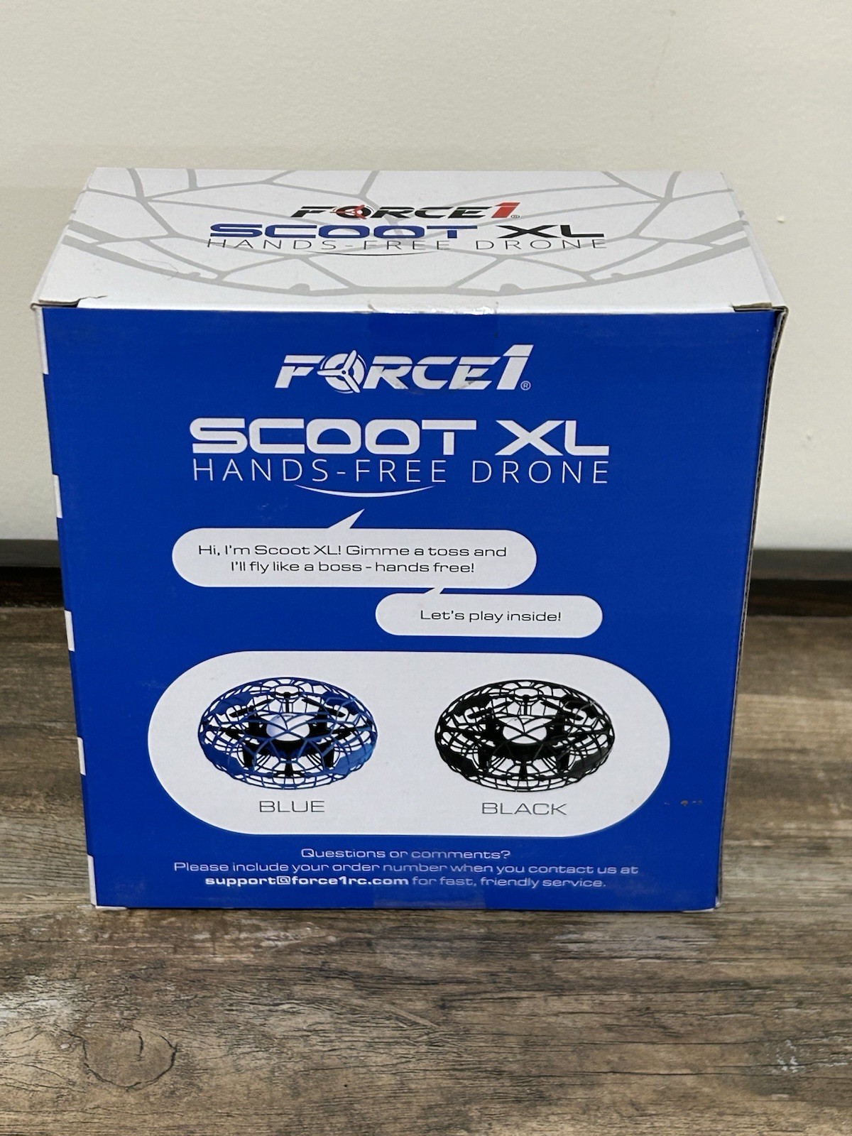 Force1 Scoot XL Hand Operated Drone for Kids or Adults Factory Sealed