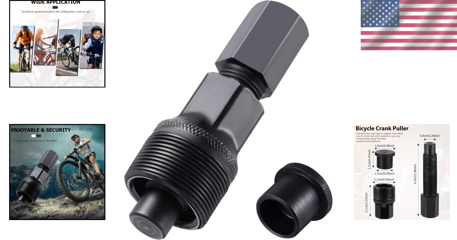 Lightweight Crank Puller Tool for Bikes - Perfect for Easy Repair & Maintenance