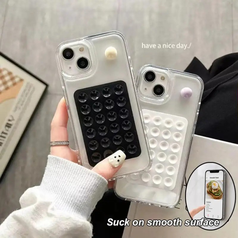 Silicone Suction Phone Case Mount Phone Suction Grip Octobuddy Sticky Phone Grip