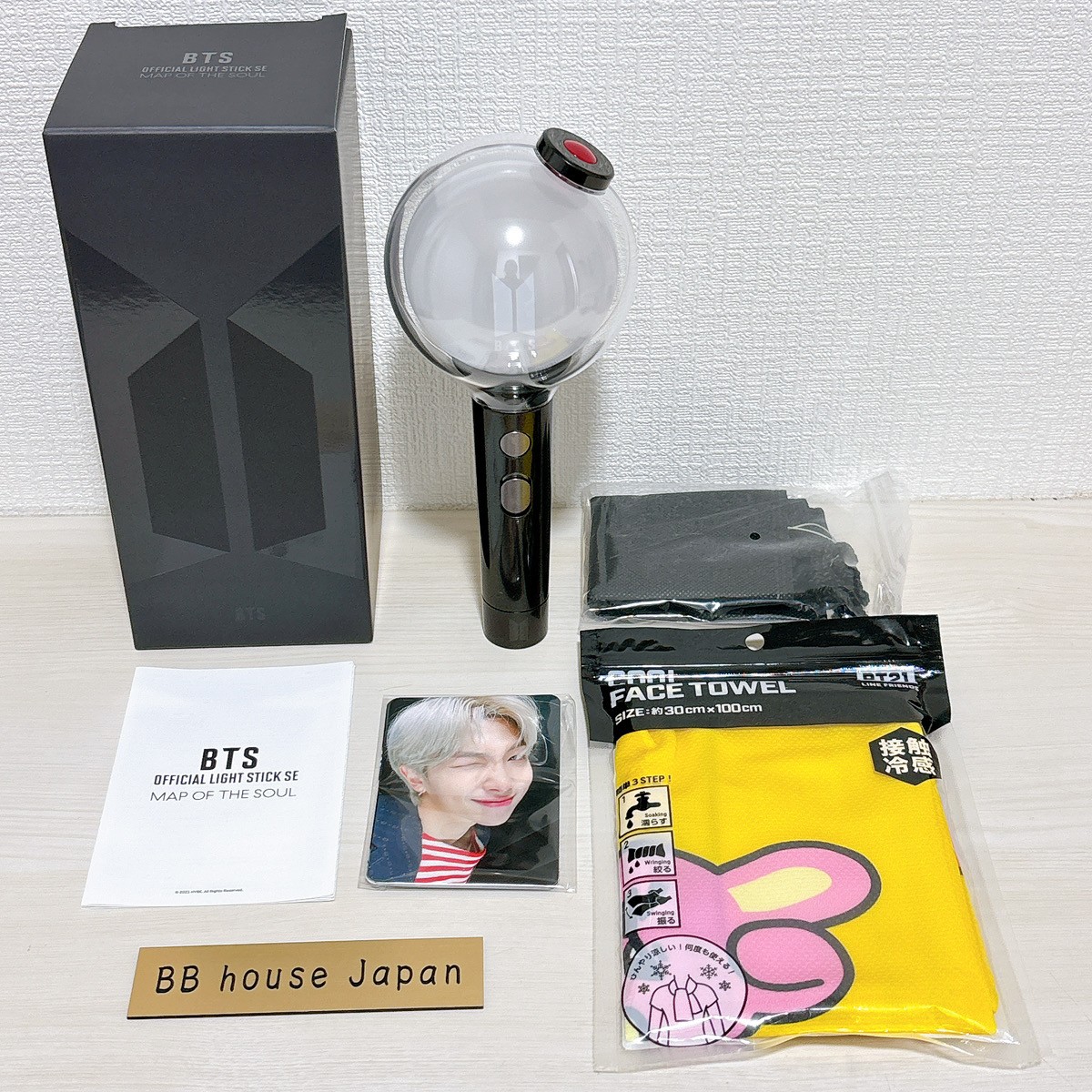 BTS Official Light Stick Army Bomb MAP OF THE SOUL SE Ver.4 2020 Photocards