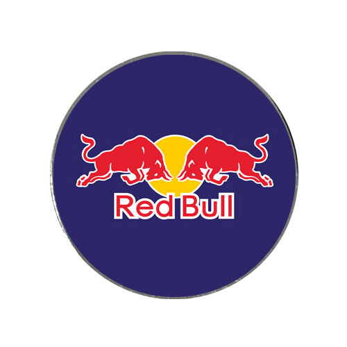 Red Bull Golf Ball Marker w/ Premium Switchblade Divot Tool