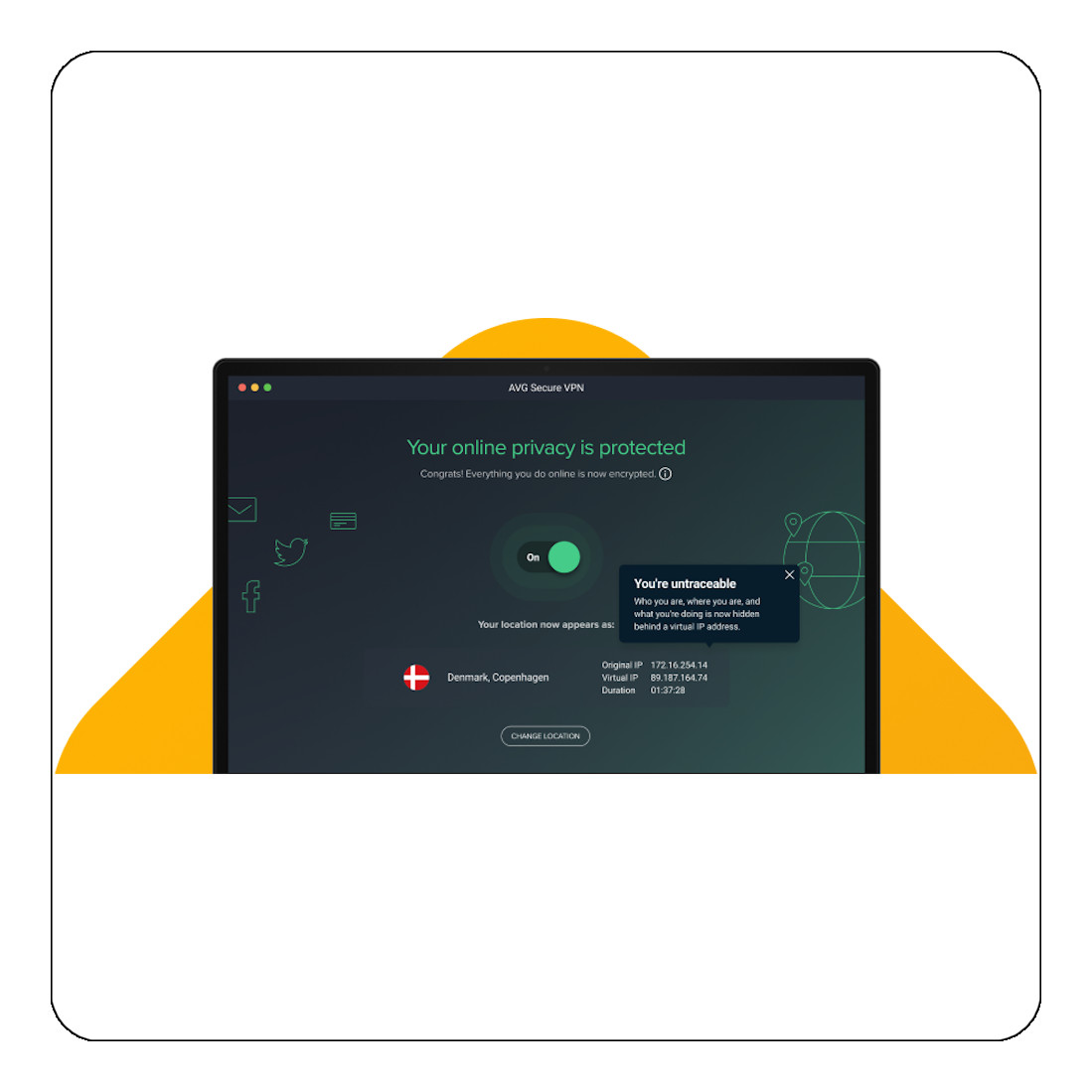 AVG Secure VPN 2026 - 5 Device - 2 Years [Download]