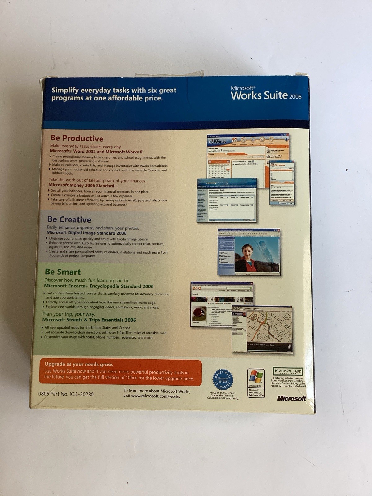 Microsoft Works Suite 2006 - Product Key - Digital Image 2006 Manual