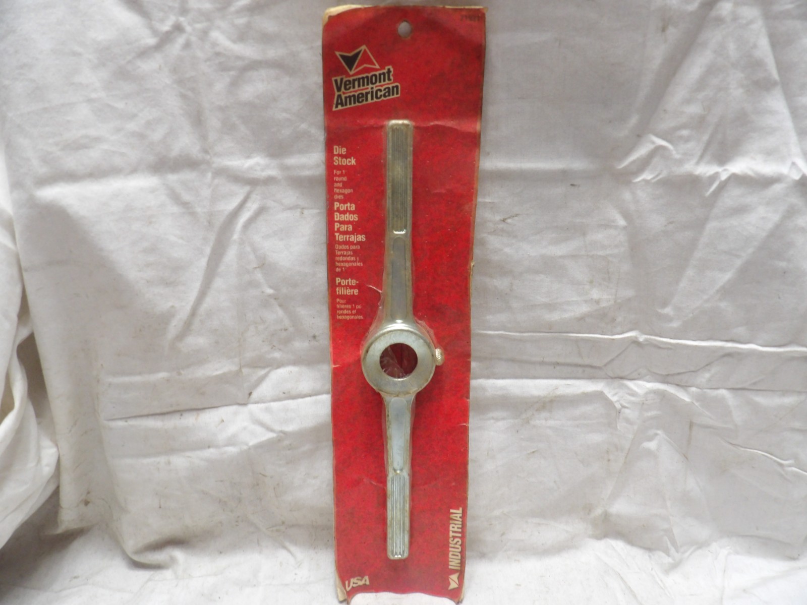 Vermont American Die Stock for 1" Round & Hexagon Dies 21931