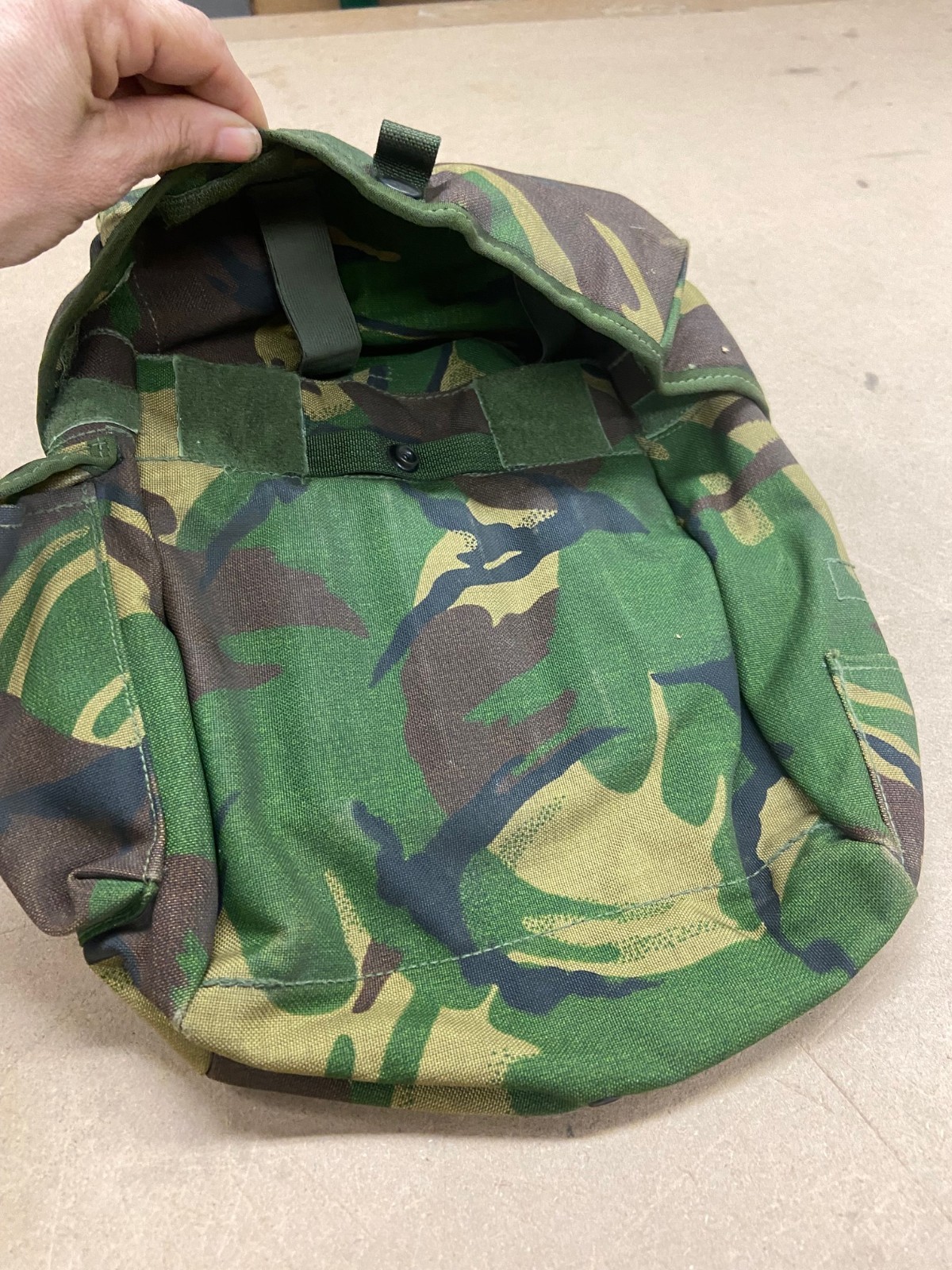 Genuine British Army Haversack DPM Camo Shoulder Bag