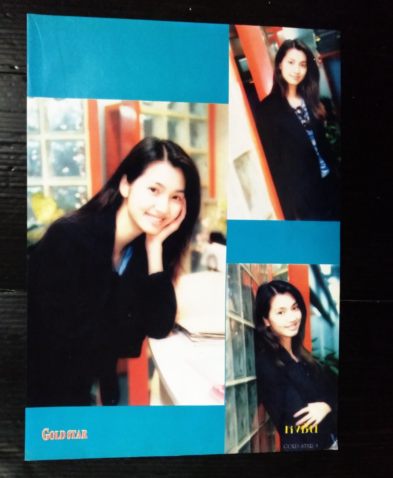 Catherine Hung 洪欣 CHINA HK 香港 TVB STAR ONLY 1 COLOR PAGE MEGA RARE!!!