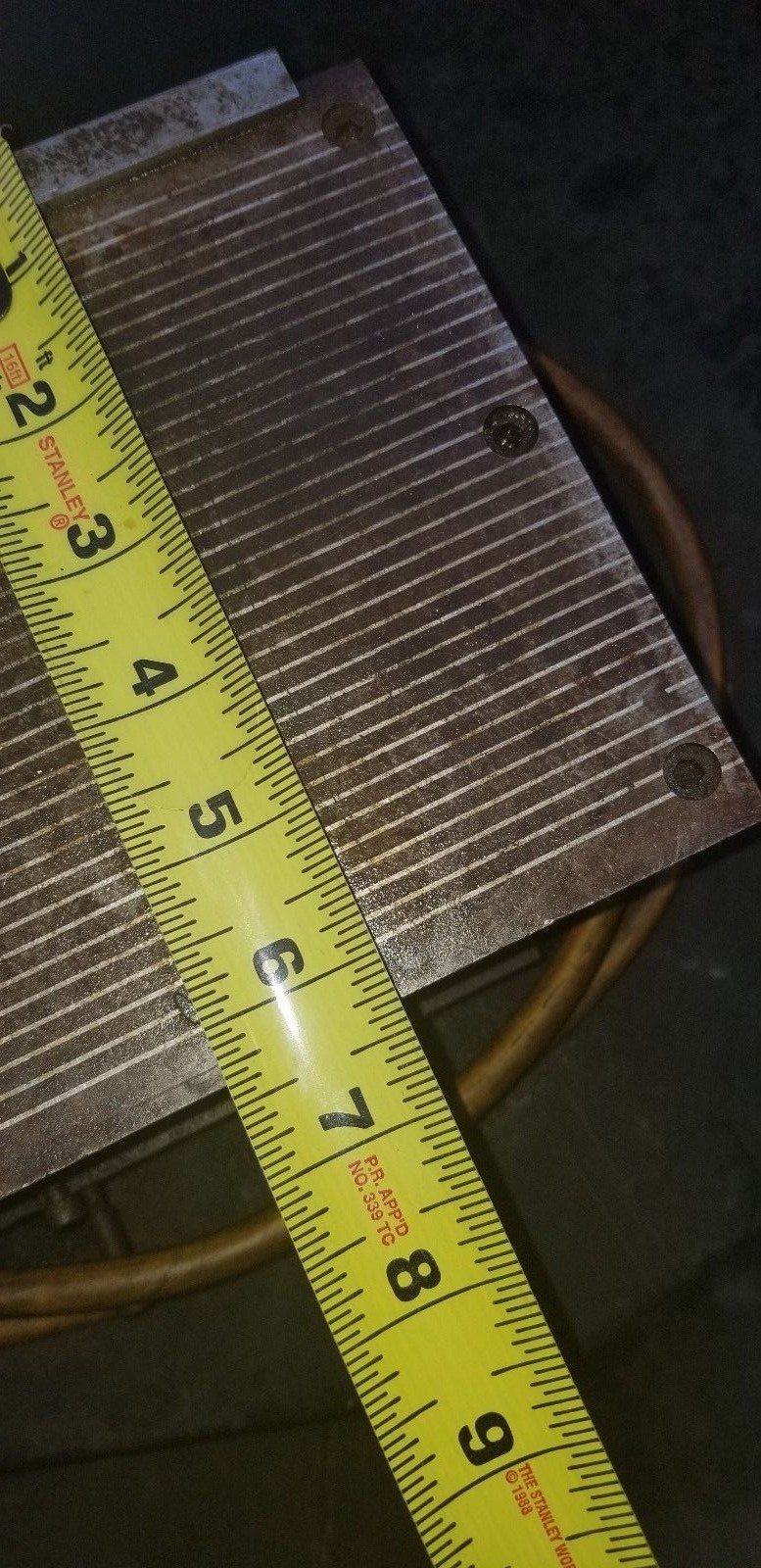 6'' x 12'' Magnetic Chuck w/o Controller, Mounted on Tilting Frame, 110v 1ph