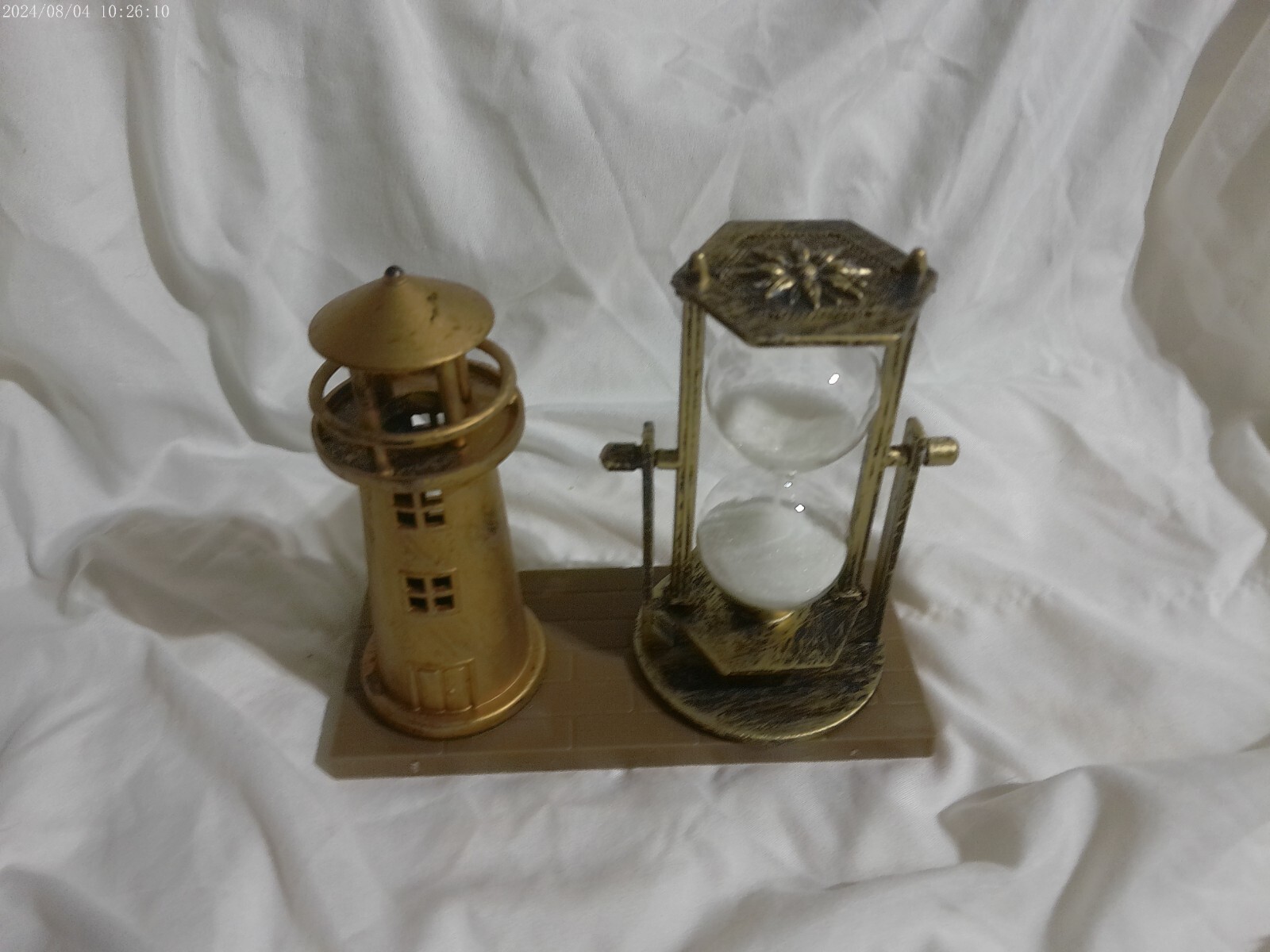 Seaside Lighthouse Hourglass Sand Timer