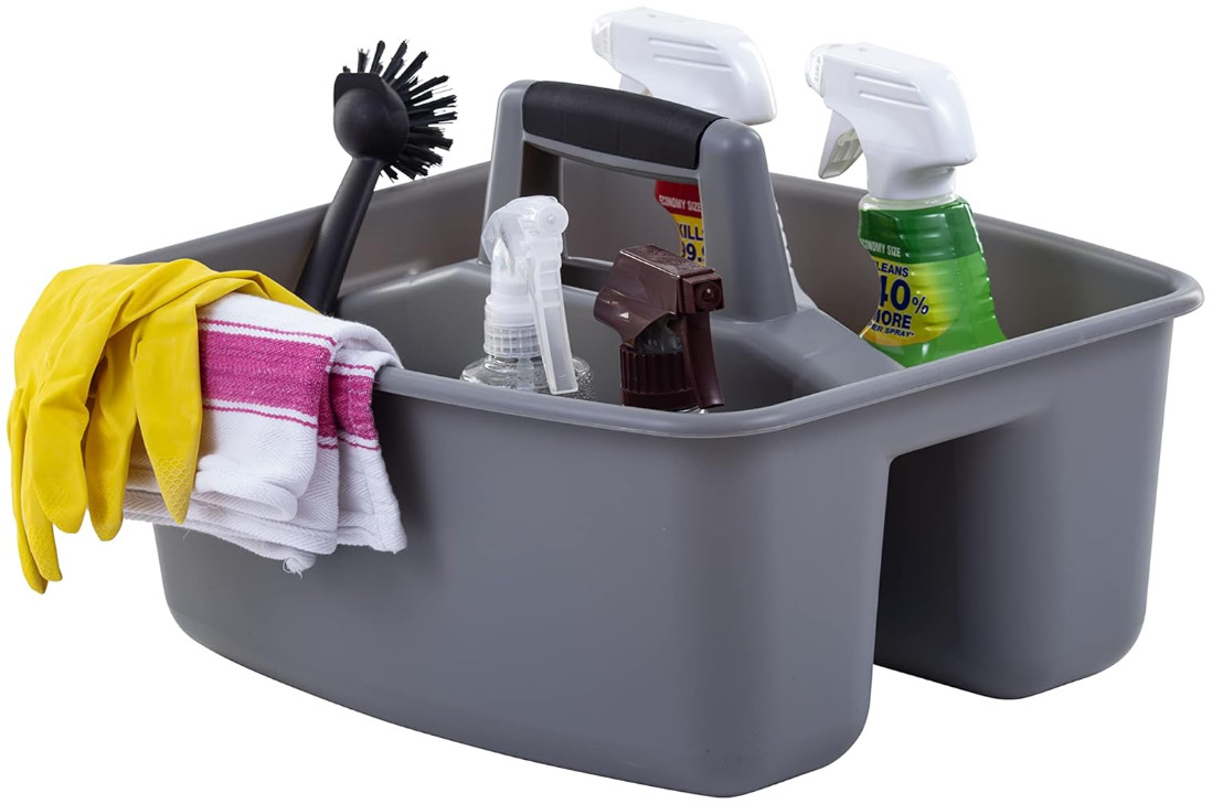 Organizador Multiusos Resistente para Limpieza y Herramientas 2 Piezas, Nuevo