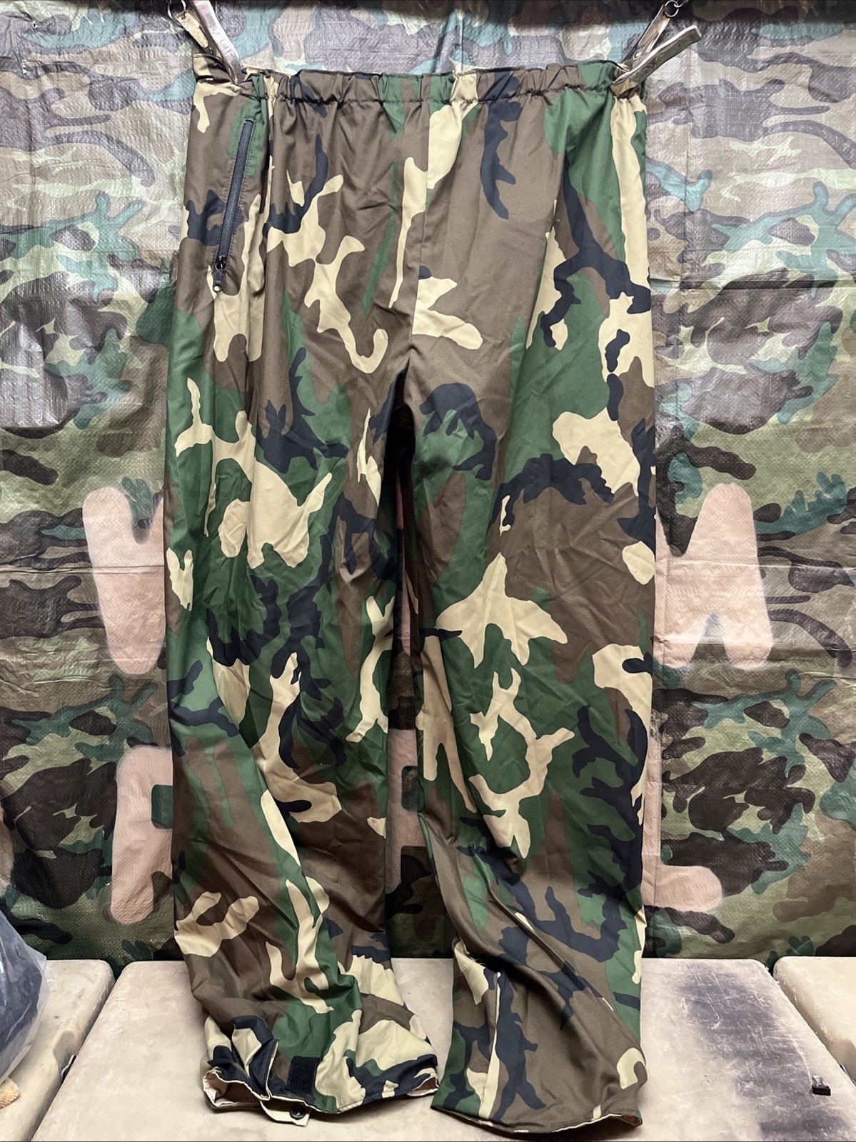 Log House Design Woodland M81 DCU Camouflage Reversible GORE-TEX Pants XXL