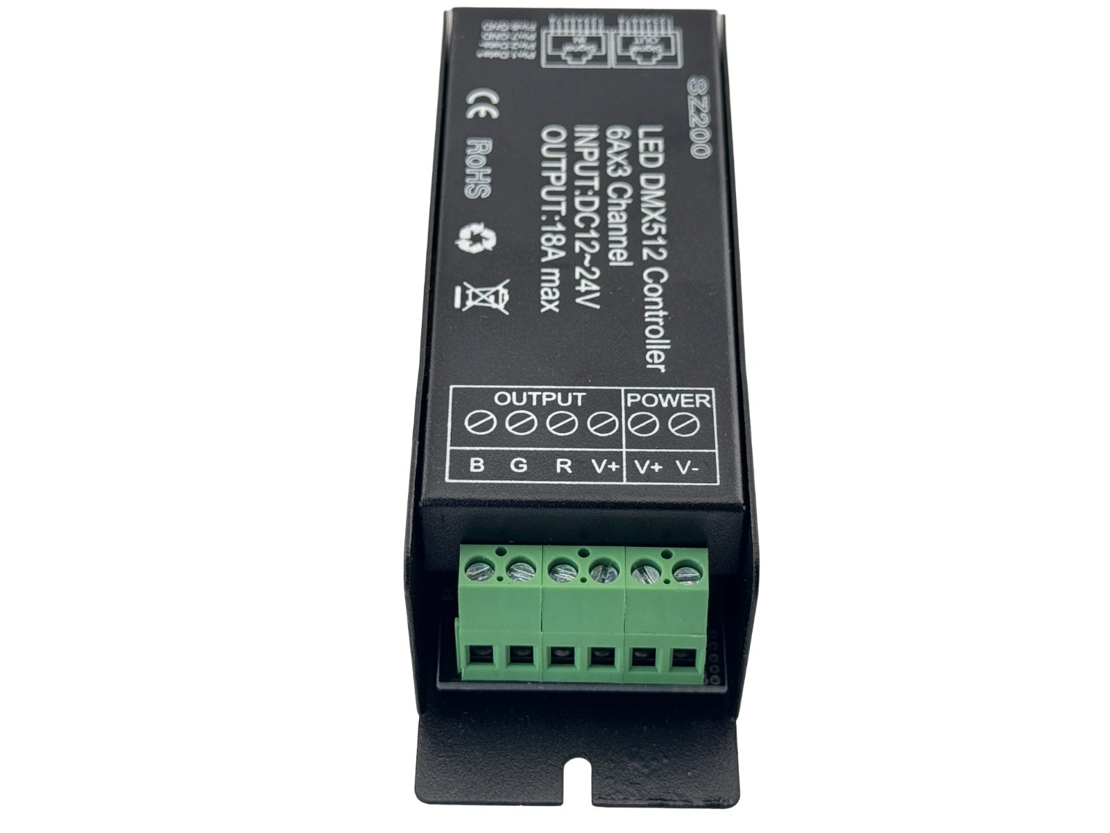 Rebaydo Controller DMX512 12 Volt 6 Amp 3 Channel Common Anode