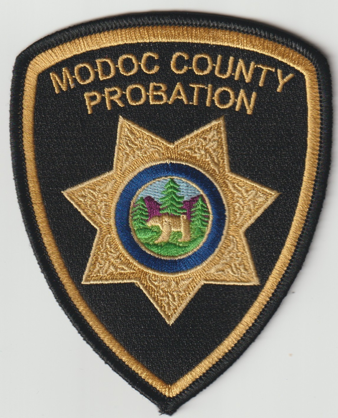 Modoc County, California Probation {RARE} Current Style!