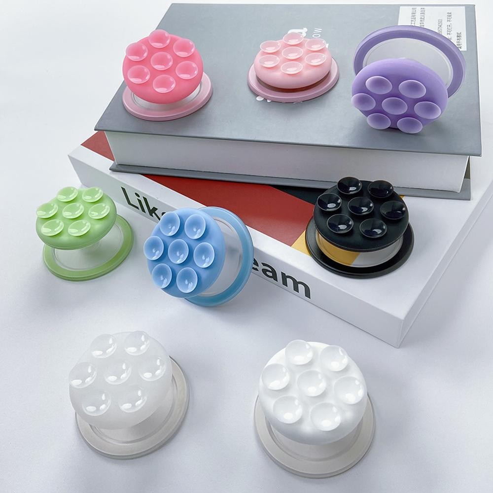 Grippopso Universal Magnetic Suction Cup Phone Holder Mirror Shower Silicone Suc