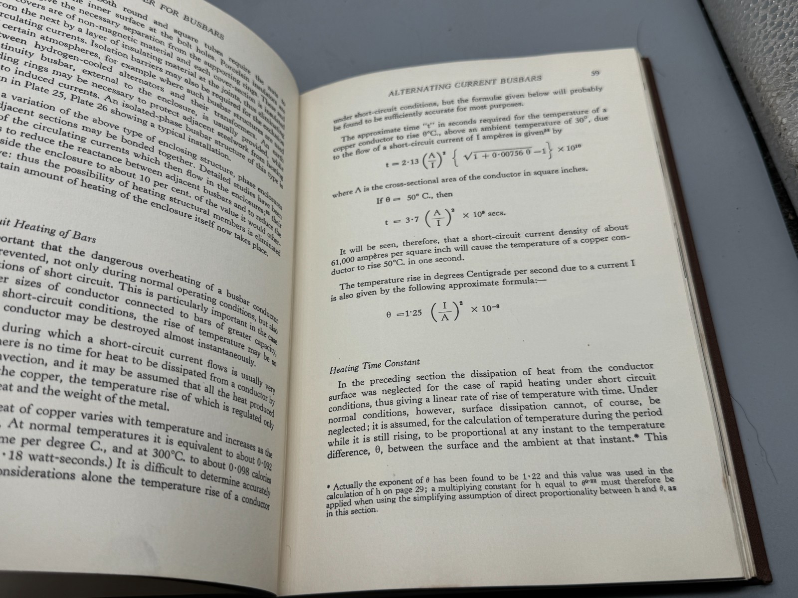 VINTAGE COPPER FOR BUSBARS HARDCOVER CDA TECHNICAL ELECTRICAL ENGINEERING