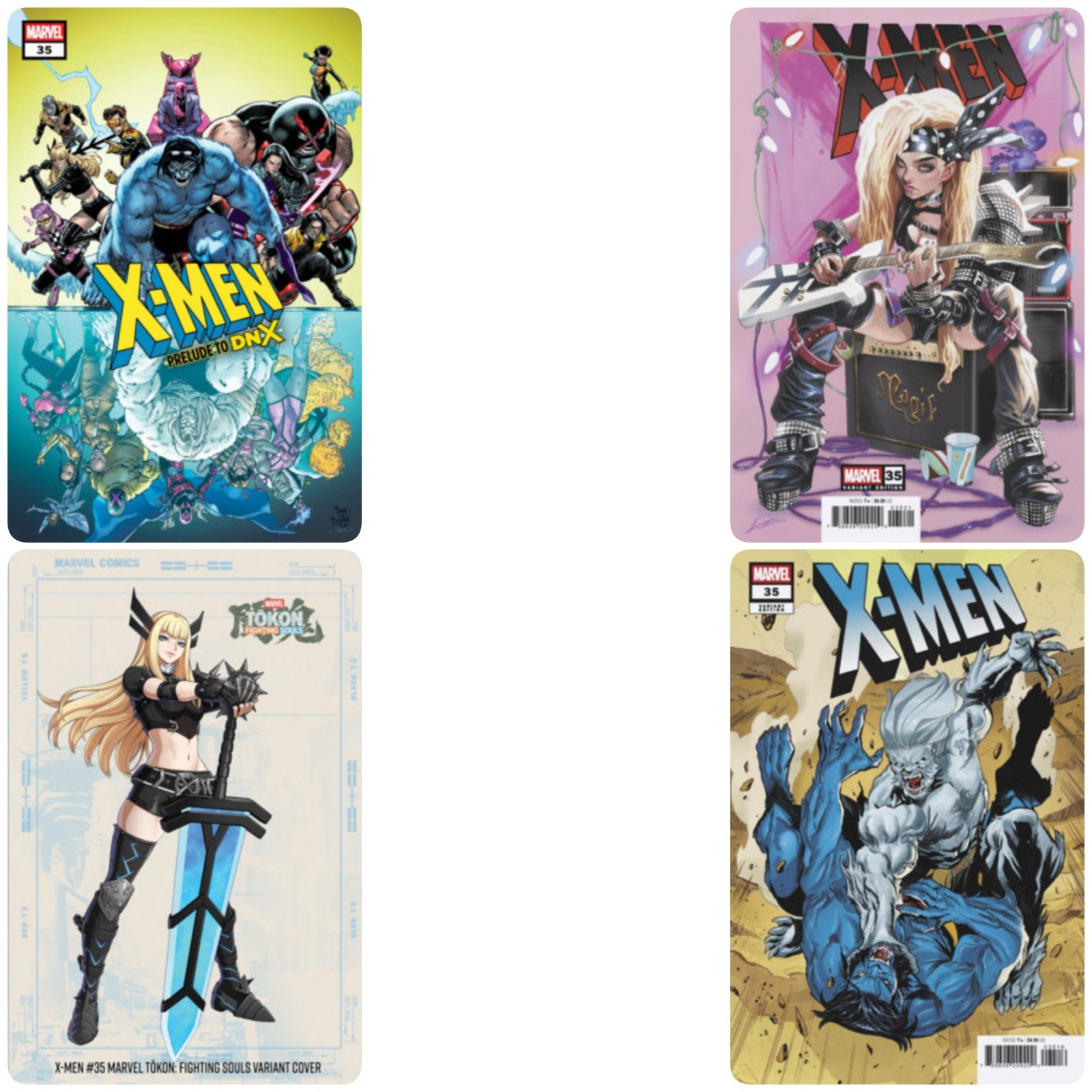 X-MEN #35 **COVER SELECT** PRESALE 08/12/26