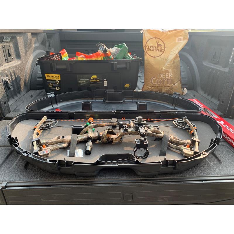 Protector Compact Lockable Compound Bow Case Archery Storage Thick Wall Shooting