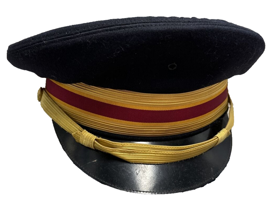 Vintage Berkshire DeLuxe Military Officer Hat - 7 1/8