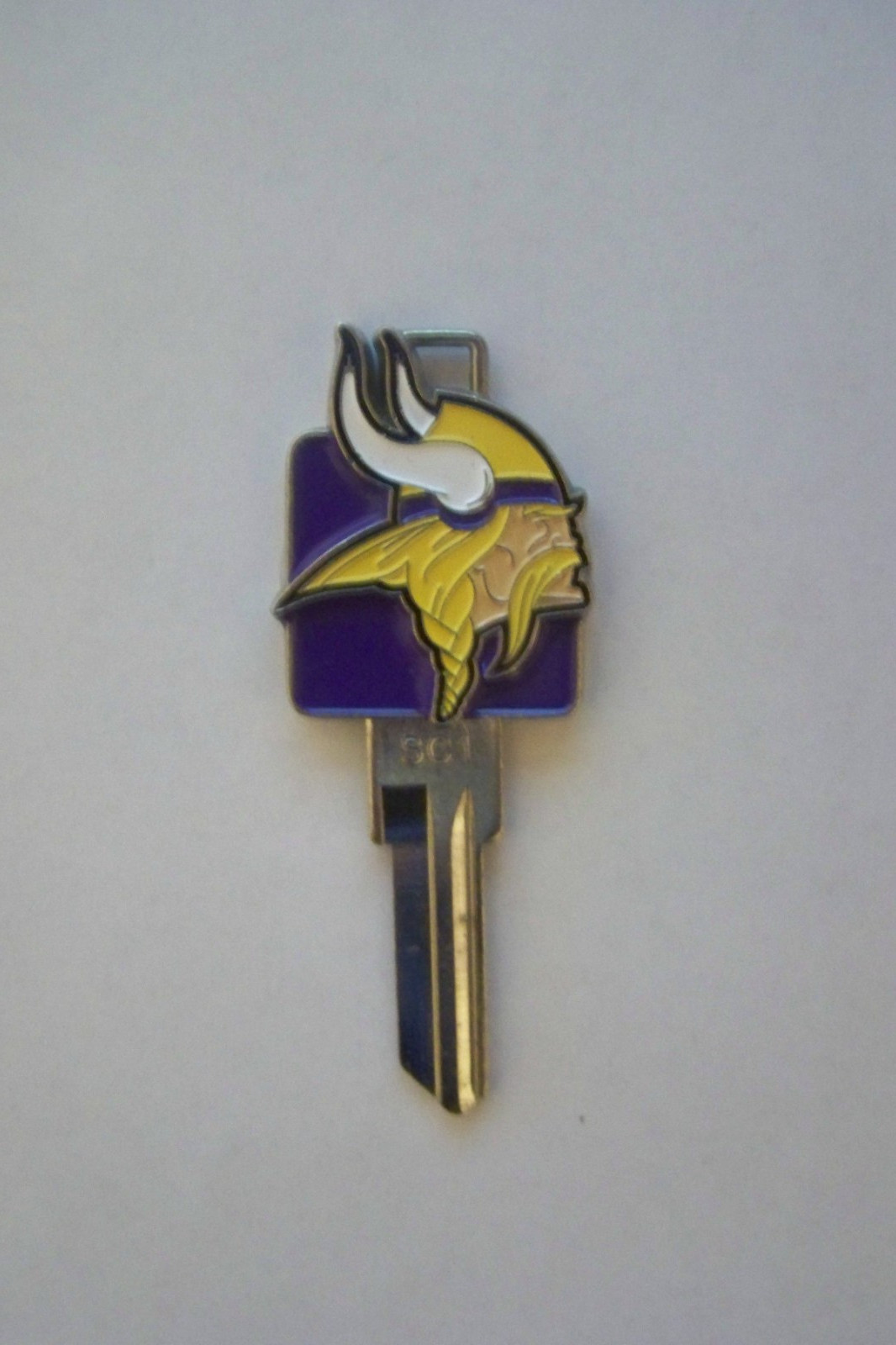 Minnesota Vikings  3D Schlage SC1 key blank