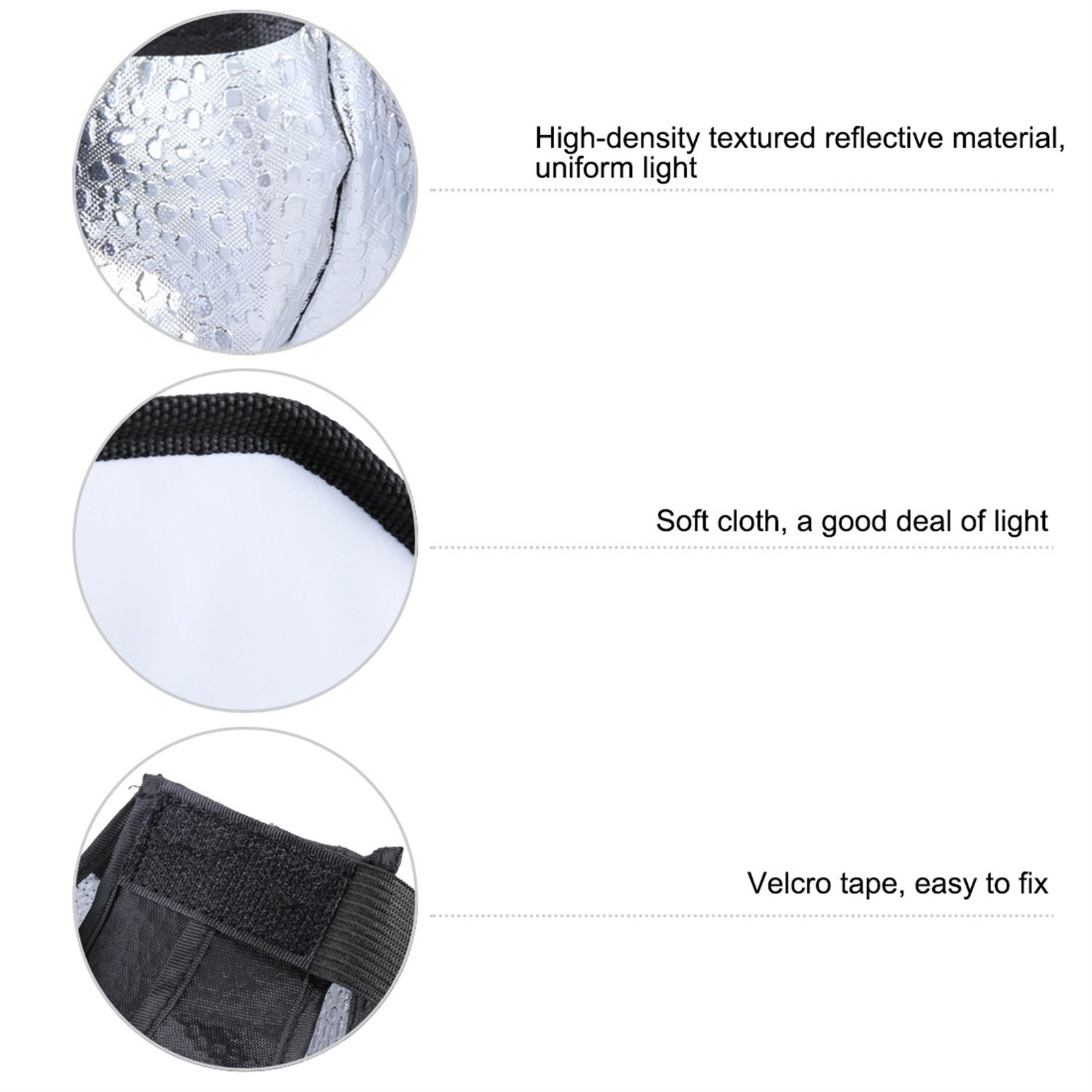20cm Foldable Soft Flash Light Diffuser Softbox Cover Photography Flash Accs