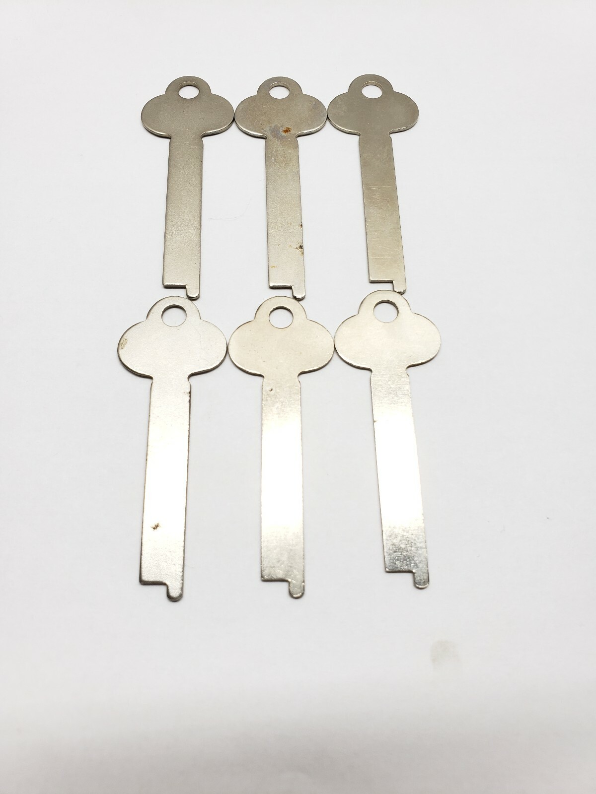 Ilco Flat Steel O1221L Key Blanks, Set of 6 - Locksmith