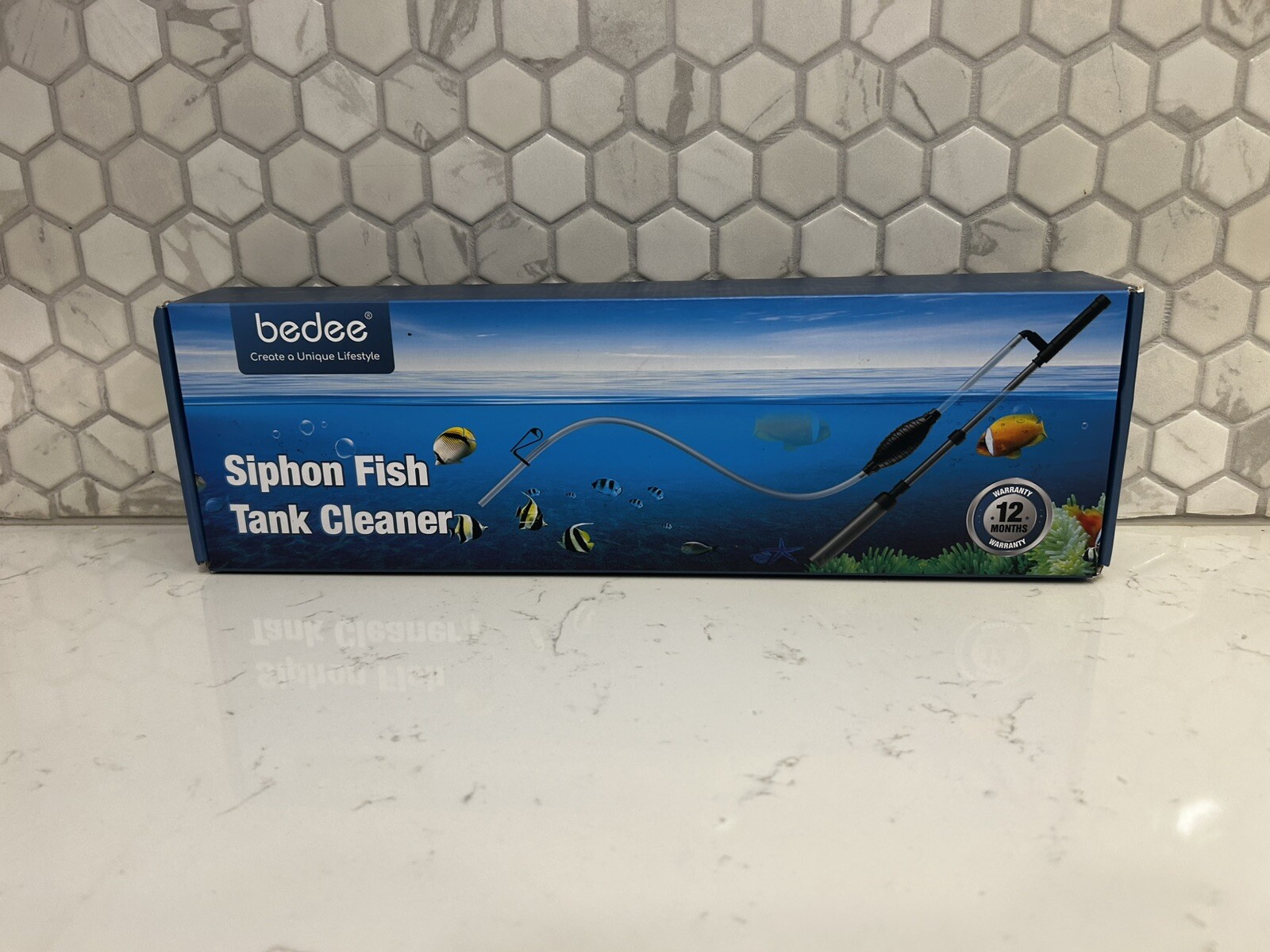 bedee Manual Aquarium Gravel Cleaner