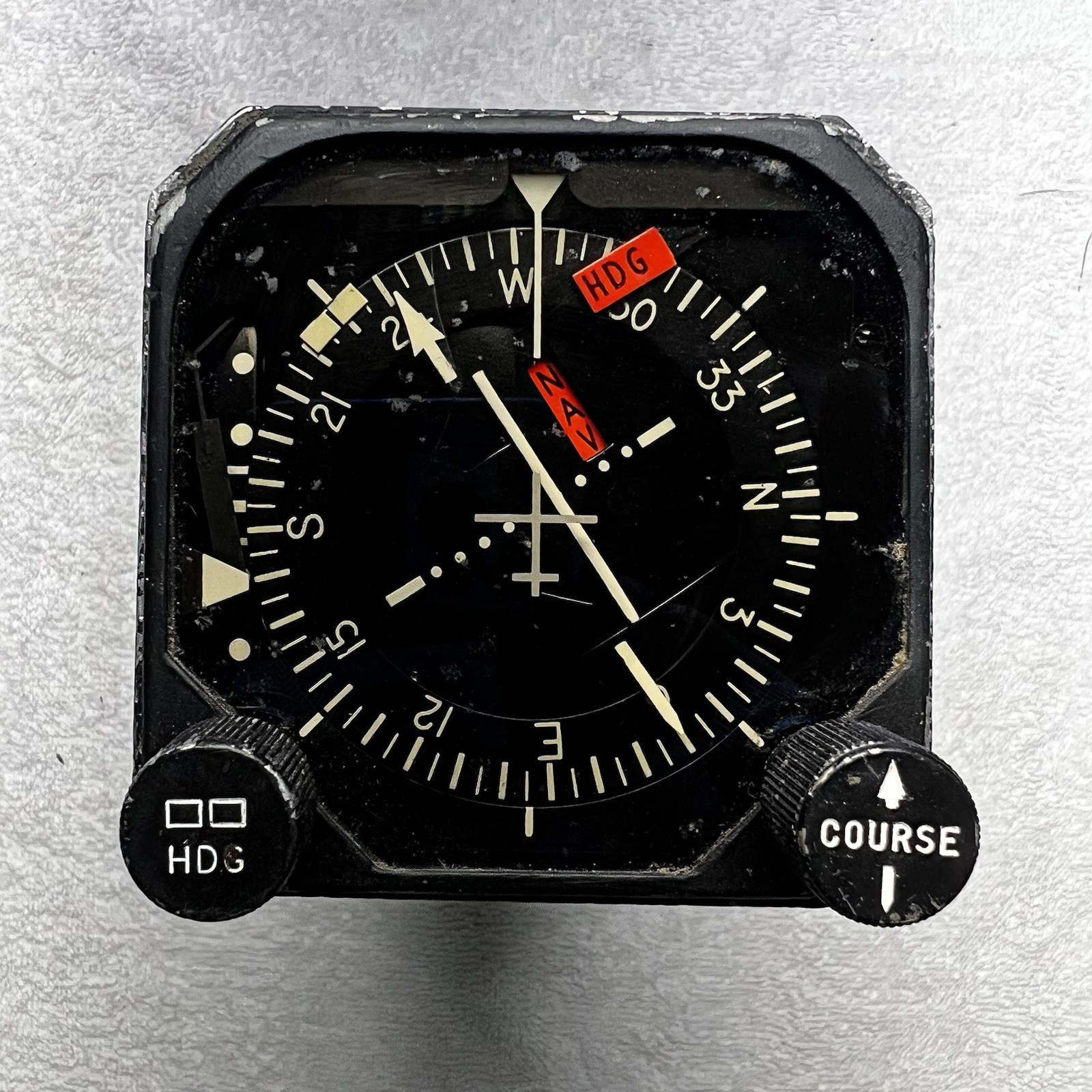 Collins 331A-3G Course Indicator P/N 522-2638-003 Overhauled May 2008