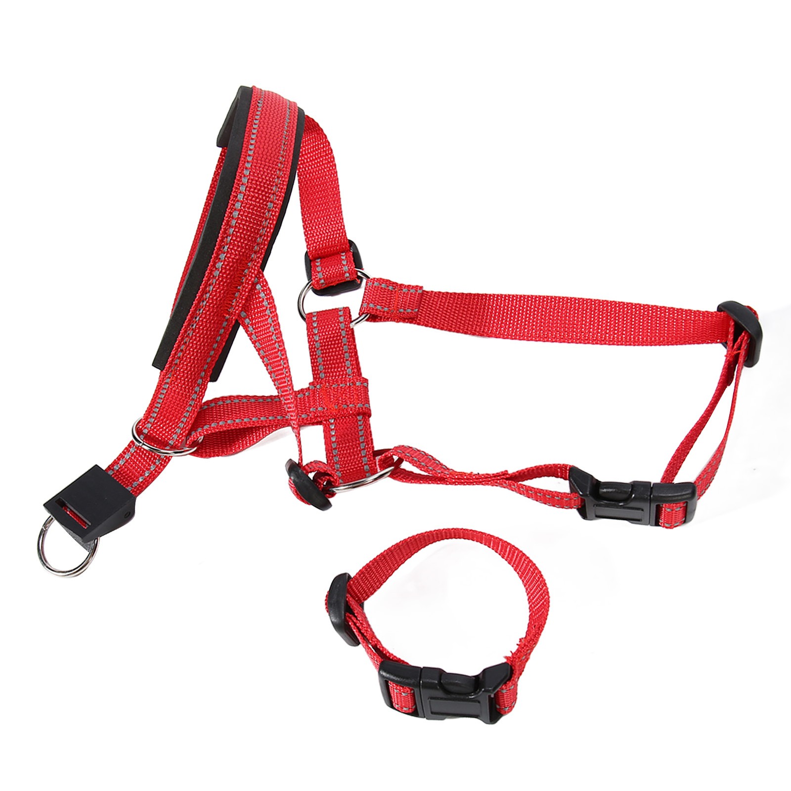Dog Muzzle For Biting Barking Chewing Adjustable Breathable Mesh Snout Mask