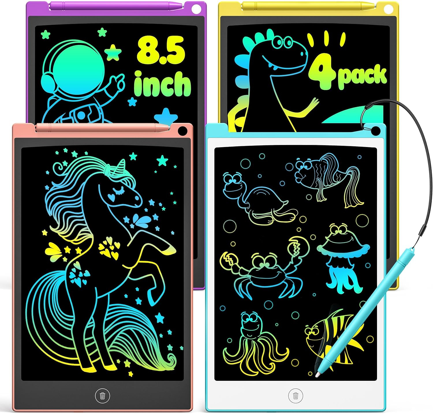 Tablet de Escritura Pantalla LCD para Niños con Función Dibujo Ligero Portátil