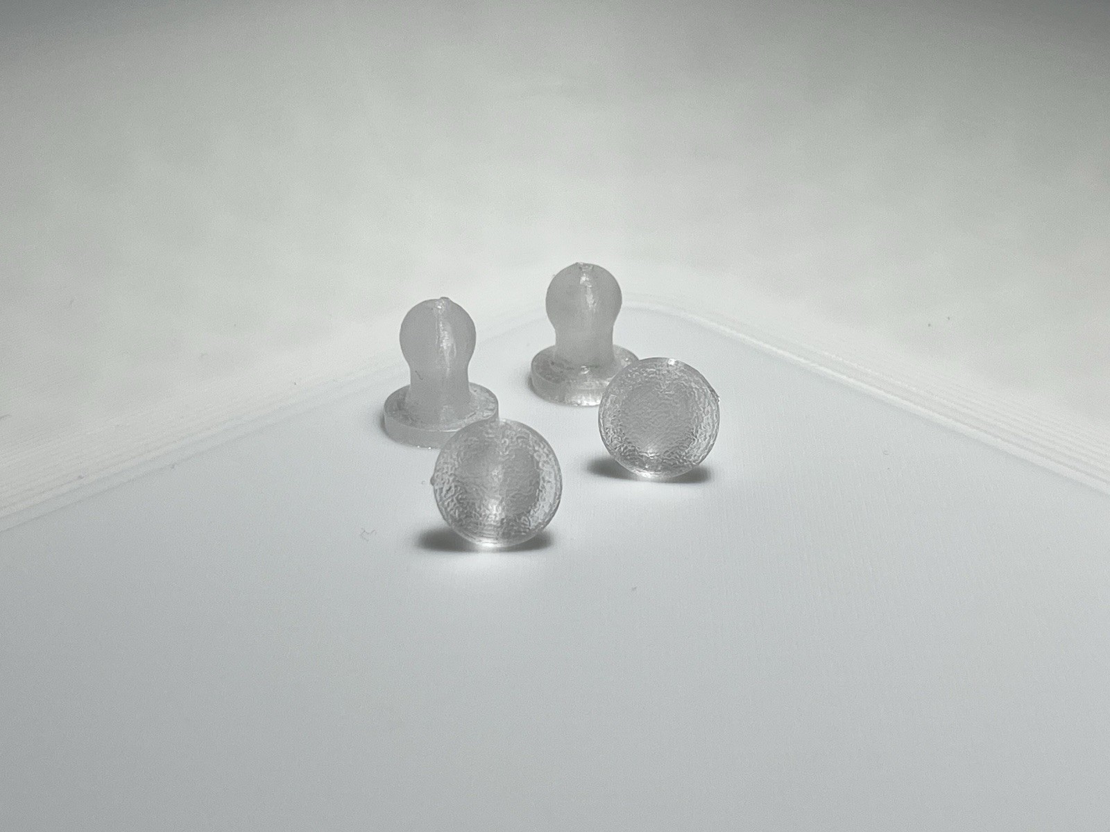 JT Proflex Plugs - Clears - 2 Sets