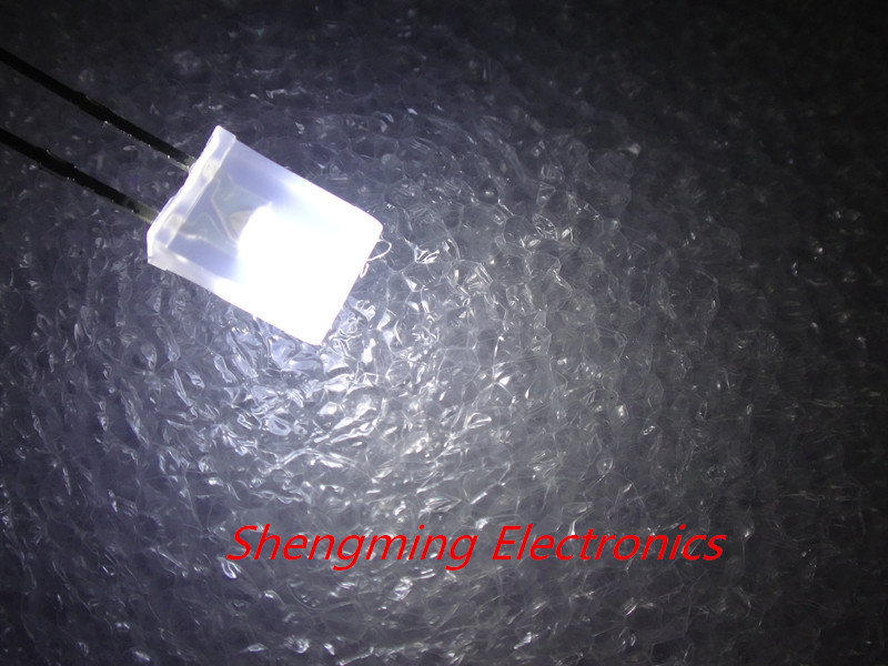 100PCS 2x5x7 White light Color Super bright Diffused Led 3.0~3.4V 2*5*7MM Fog