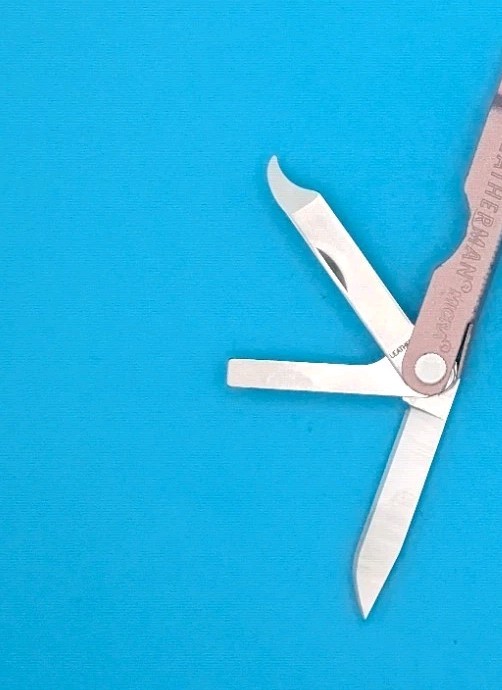 Leatherman Micra Multi-Tool, Knife, Scissors, Key Ring! *LADY LEADER*