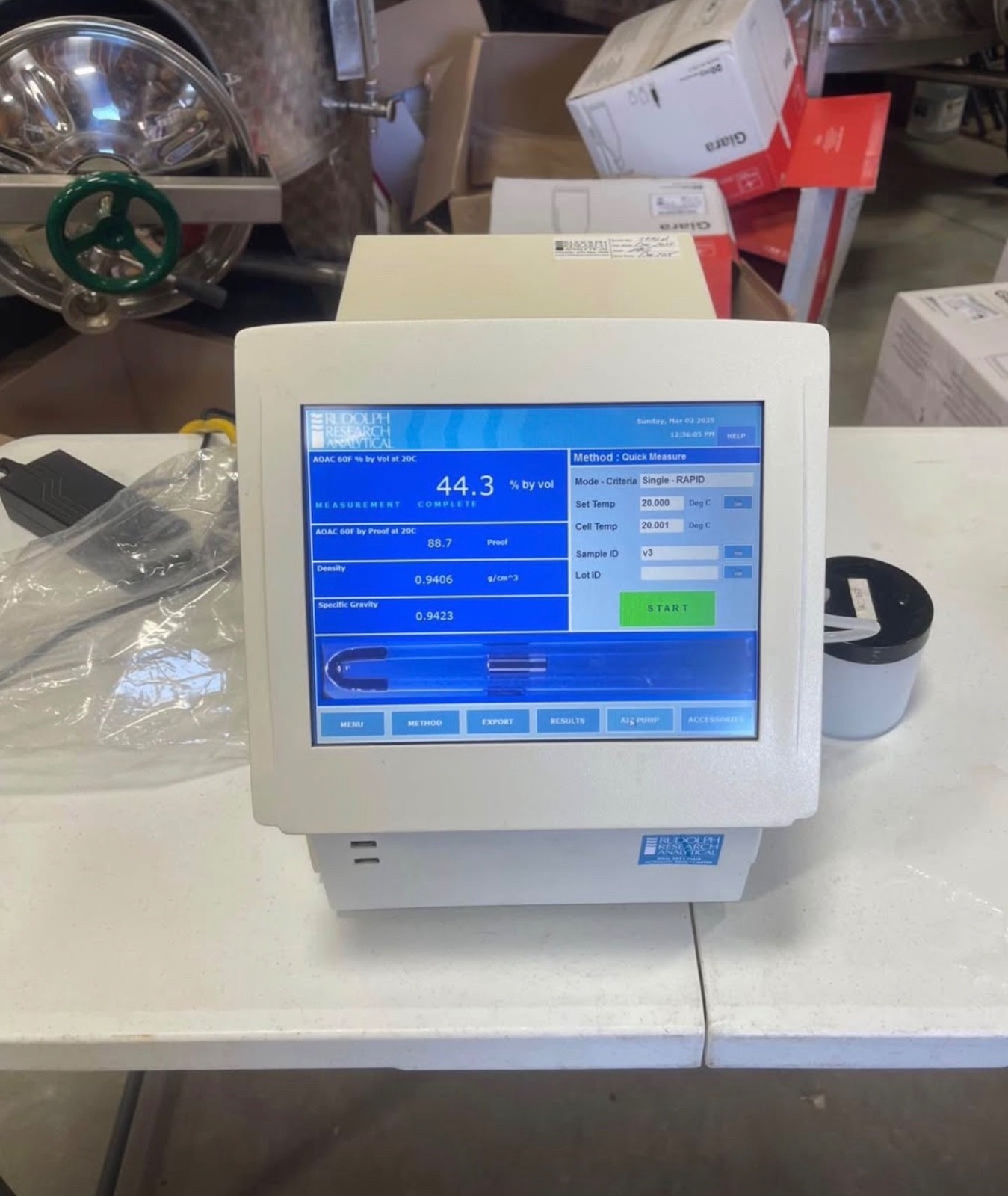 Rudolph Research Analytical DDM 2911 Plus density meter