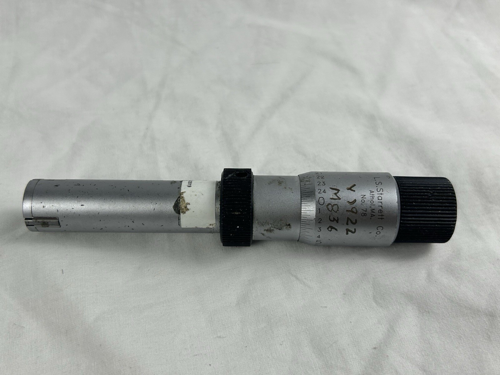 Starrett No. 78 Internal Micrometer / Bore Gage 3/4”-1” READ!