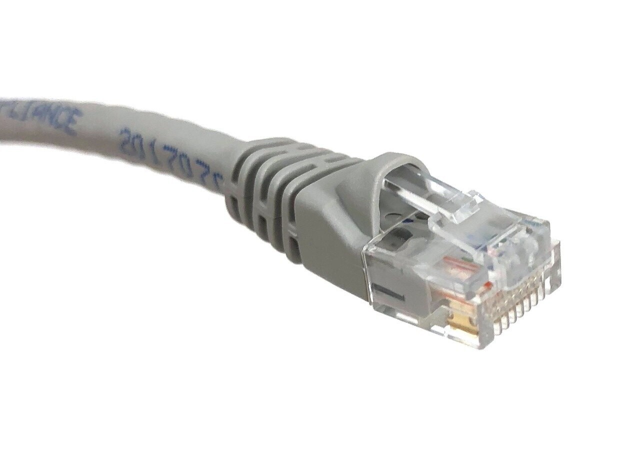 5FT CAT6 Ethernet Patch Cable Gray RJ45 550Mhz UTP 1.5M
