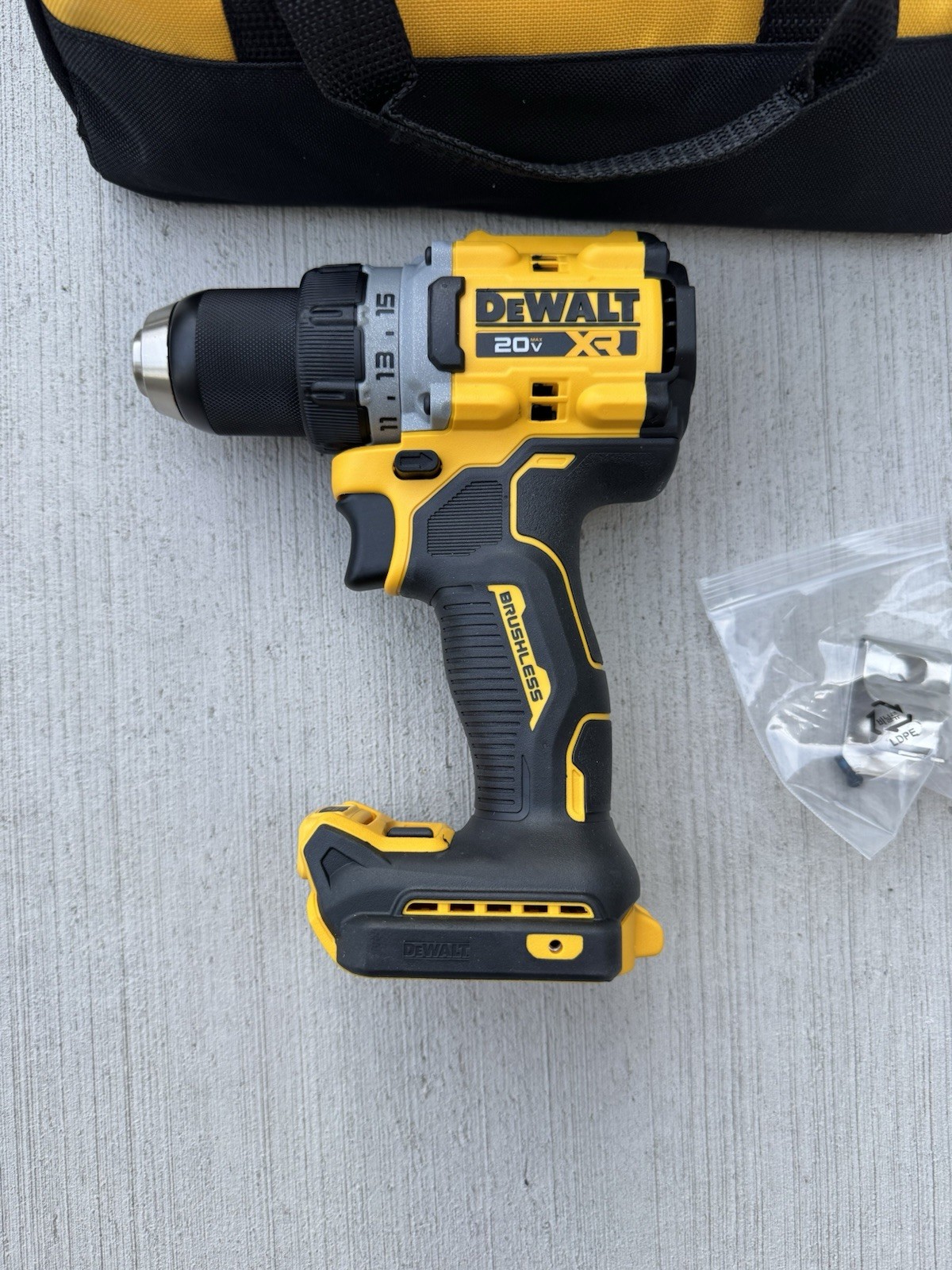 DeWALT DCD801B 20V MAX XR 1/2" Drill Driver - New