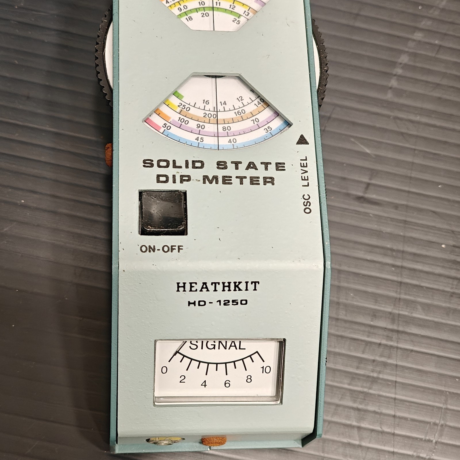 Vintage Heathkit HD-1250 Solid State Dip Meter Untested Ham Radio As Is