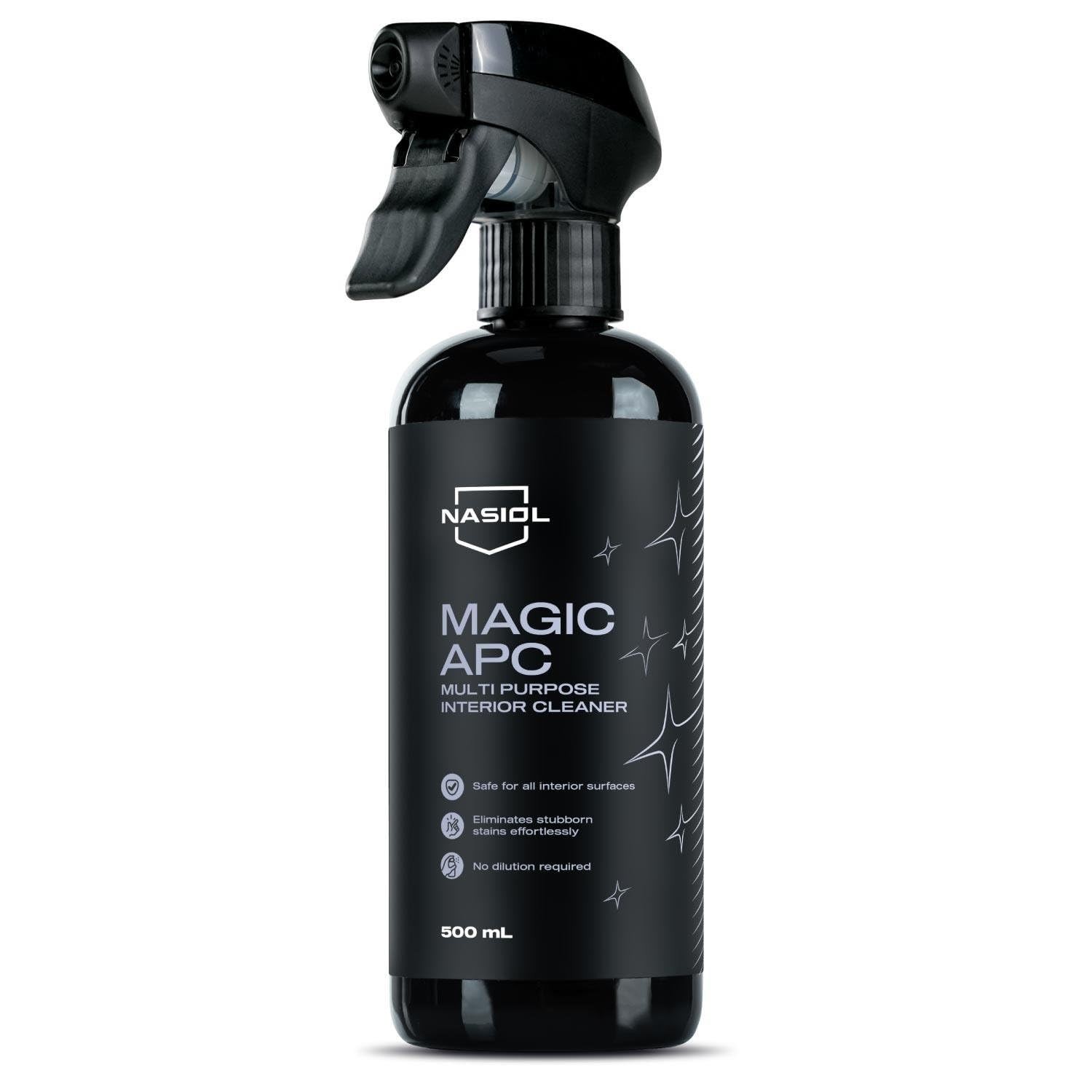 Nasiol Magic APC – All Purpose Cleaner, 16.9 Fl Oz (Pack of 1), Colorless