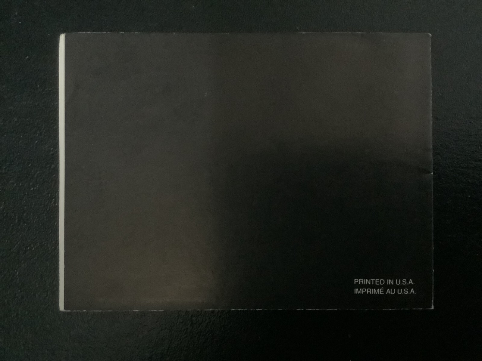 Gameboy Consumer Information Precautions Booklet U/DMG-USA-7 Manual Insert Only