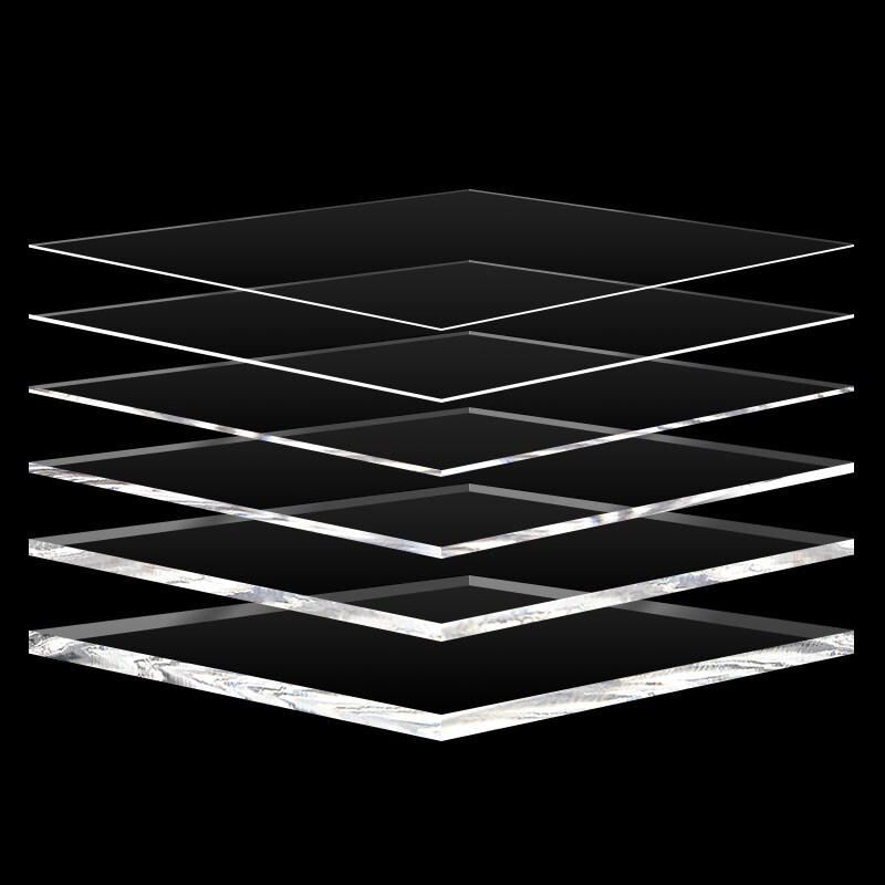 Clear Plastic Panel Sheet Guard Screen Thick 1/1.5/2/2.7mm CUT TO SIZE Panels