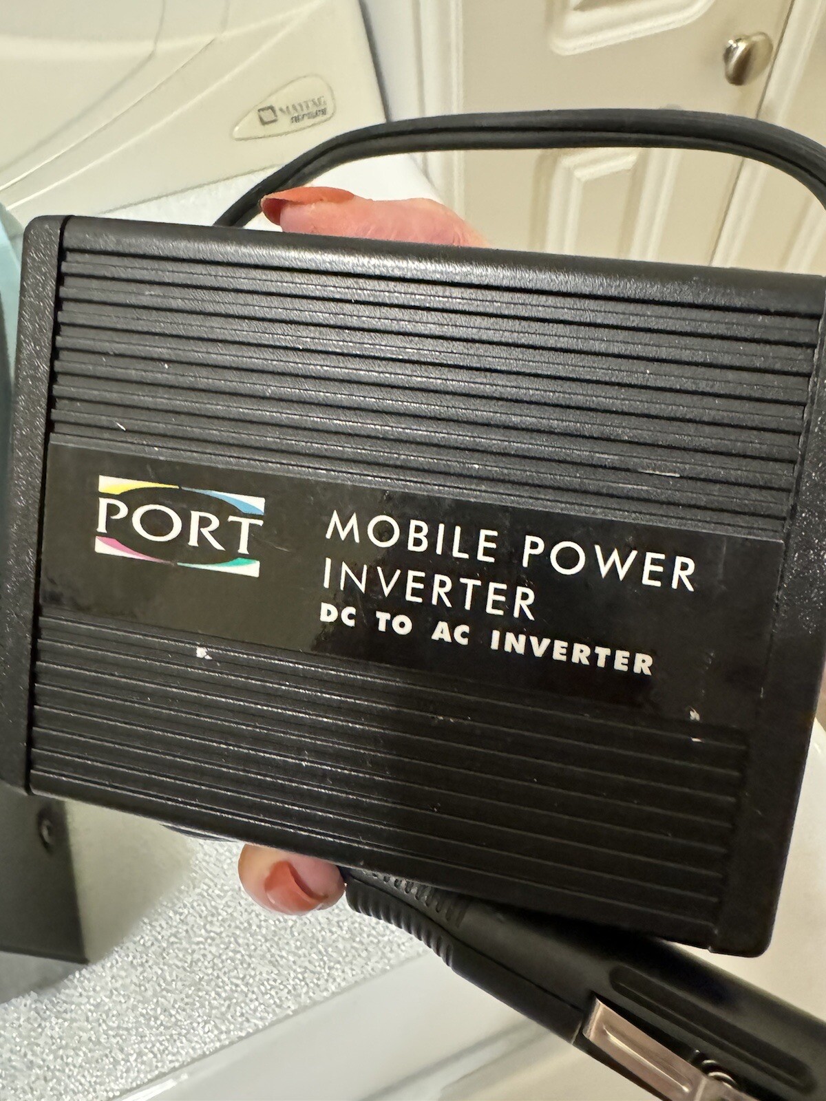 Port NW801L Mobile Power DC to AC Inverter EUC Tested Works
