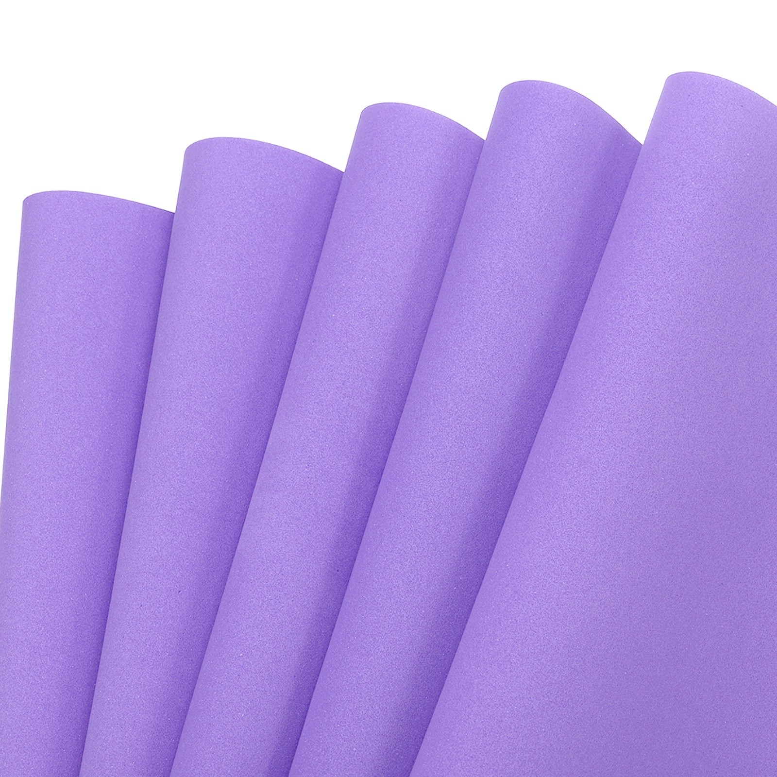 EVA Foam Sheets Light Purple 19.7 Inx19.7 in 2mm Thick Crafts Foam Sheets 5Pcs