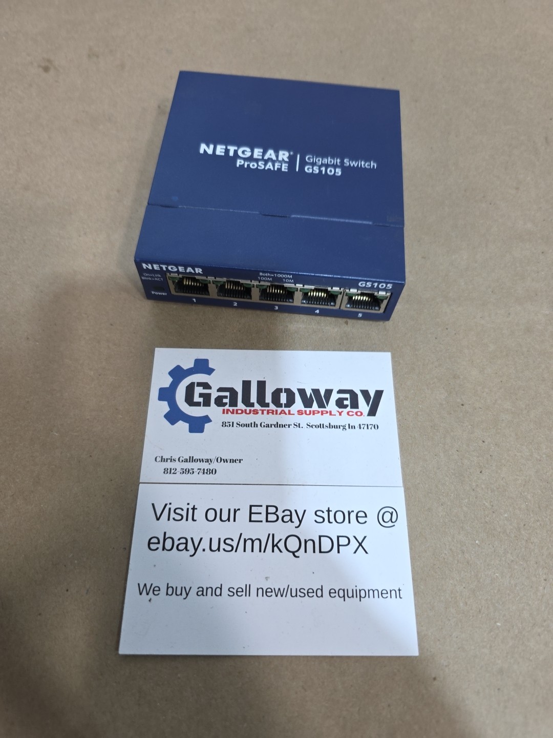 NetGear GS105 v3 ProSafe 5-Port Gigabit Switch UNIT ONLY FREE S/H