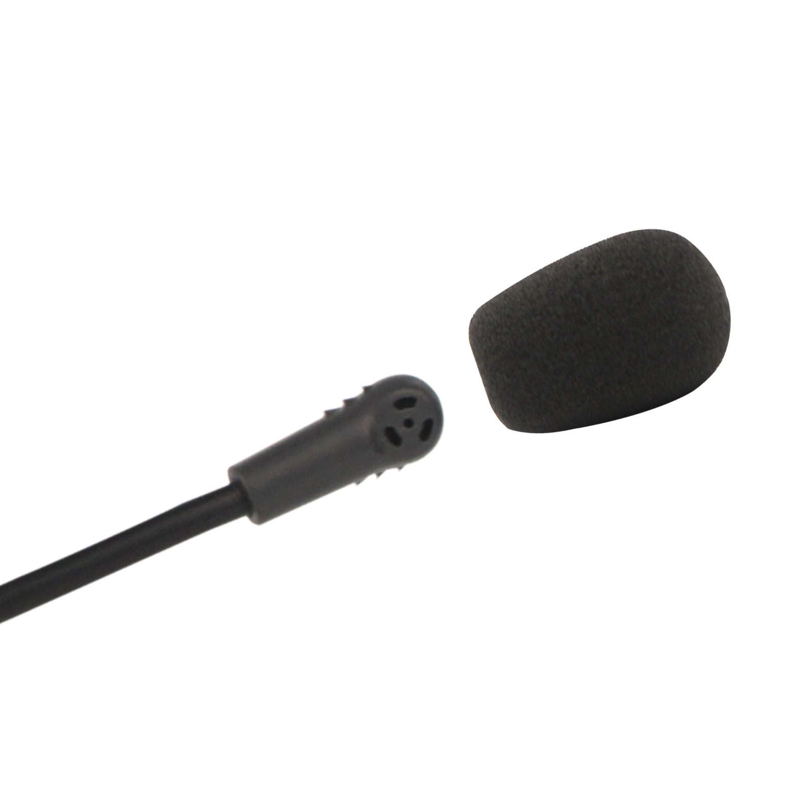 Headset Microphone Foam Cover Soft Lapel Mic Covers Filter Replacement 12PCS