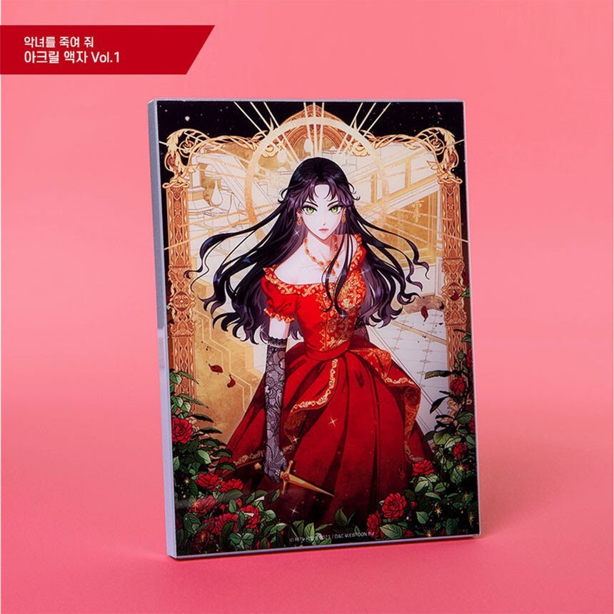 Korean Webtoon [Kill the Villainess] Acrylic Frame Vol. 1 악녀를 죽여줘 (CMGD244)