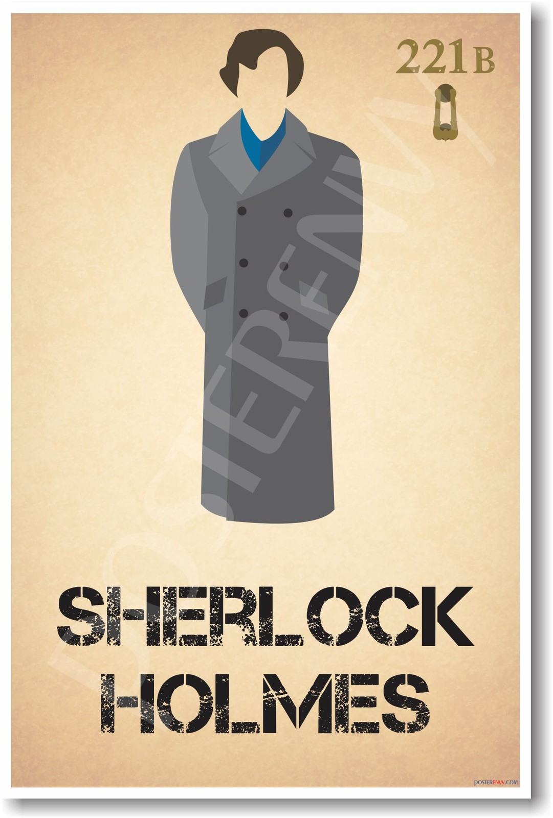 Sherlock Holmes - NEW Fictional Character Poster