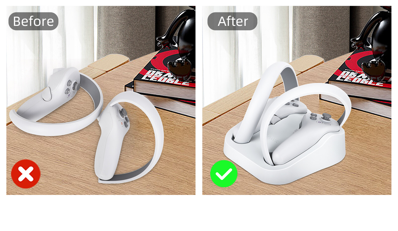 For Pico4 handle base VR handle display desktop storage bracket placement